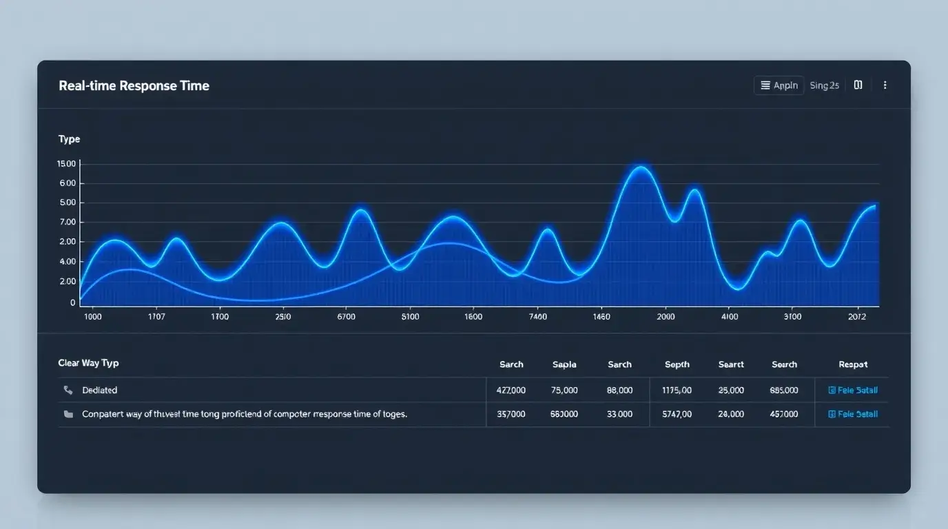 Destek yanıt süresi ve durum panosu görseli