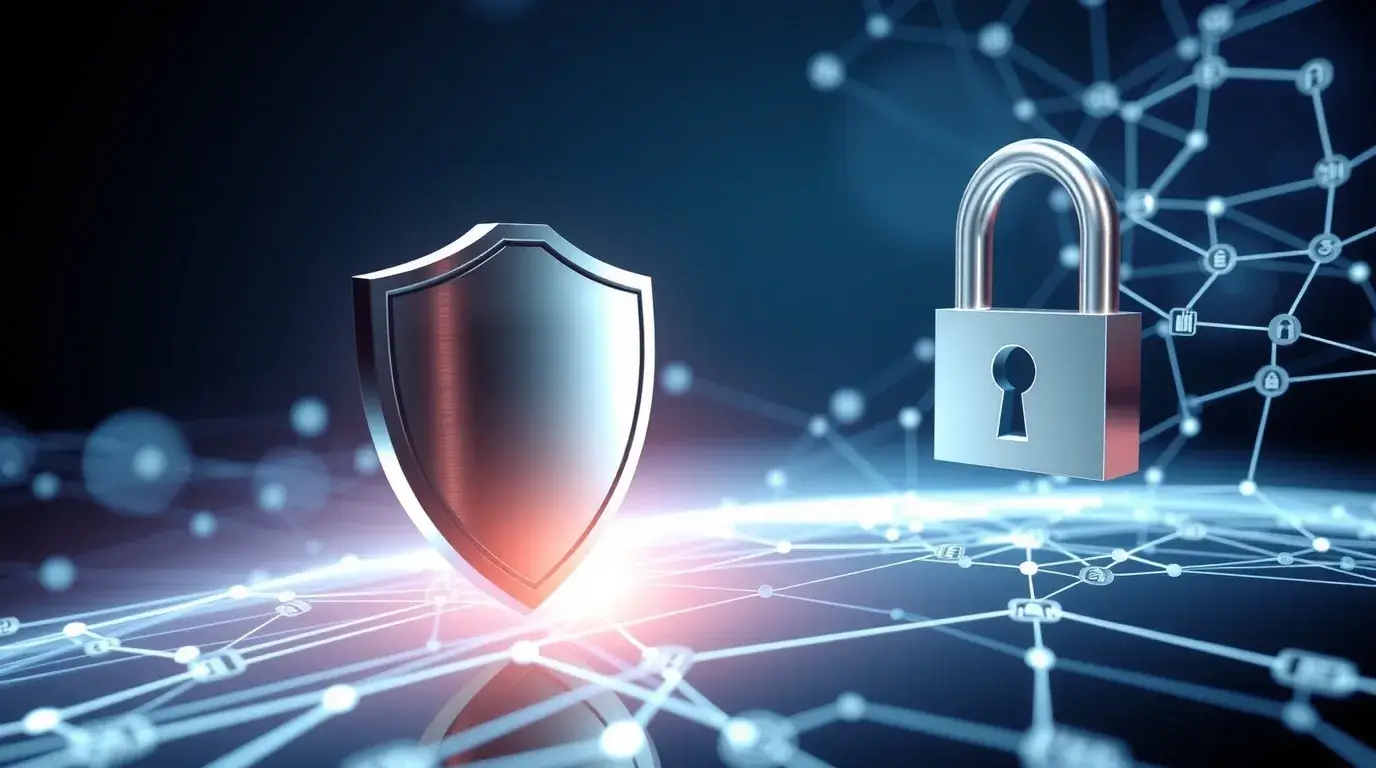Gizlilik ve veri güvenliği temalı görsel